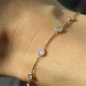 Agete K10 Opal Bracelet